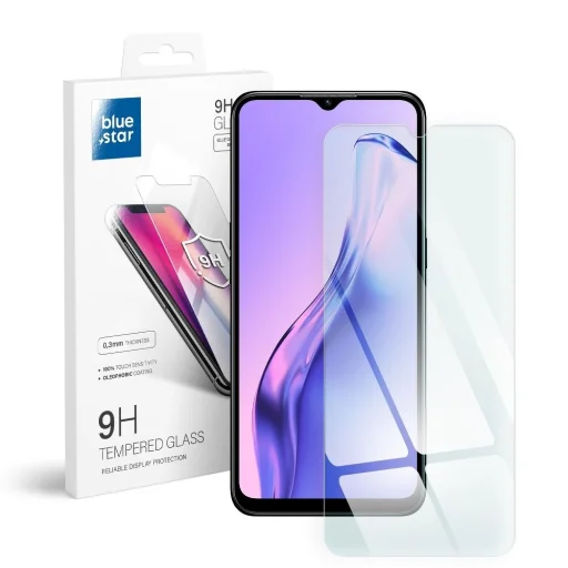 Oppo A31 Blue Star kijelzővédő üvegfólia - 1