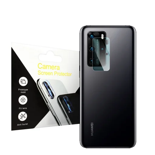 Huawei P40 Pro kameralencse védő üvegfólia - 1