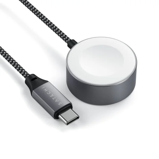 Satechi USB-C mágneses, fonott töltőkábel Apple Watch-hoz 20cm (ST-TCAW7CM) - 5