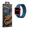 Apple Watch 4/5/6/7/8/SE/Ultra (42/44/45/49mm) Next One bőr óraszíj farmerkék (AW-4244-LTHR-BLU) thumbnail