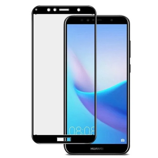 Xiaomi Redmi Note 7/Note 7 Pro 5D kijelzővédő üvegfólia fekete - 1