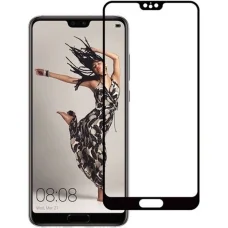 Huawei Y6 2019/Honor 8A 5D kijelzővédő üvegfólia fekete