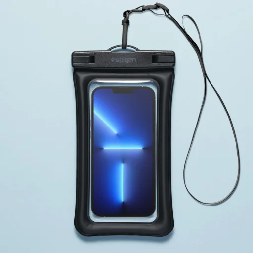 Spigen A610 vízálló lebegő univerzális  telefontok fekete - 11