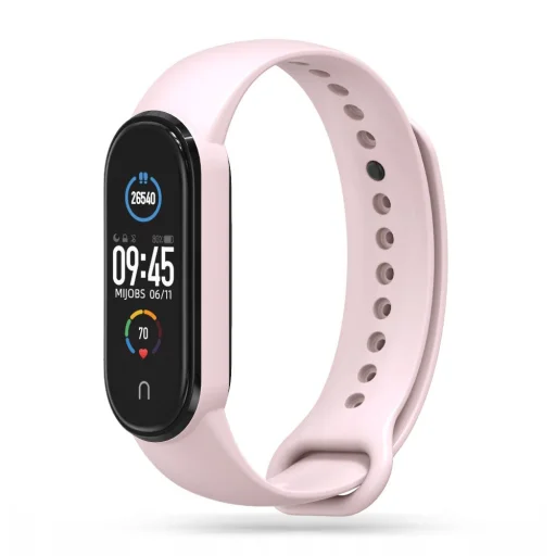 Xiaomi Mi Smart Band 5/6// NFC/7 Tech-Protect Iconband szíj rózsaszín - 3