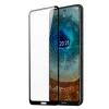 Nokia X20/X10 Dux Ducis 10D KIjelzővédő üvegfólia fekete (Tokbarát) thumbnail