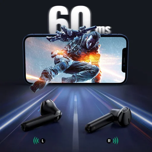 Ugreen HiTune T2 ENC vízálló vezeték nélküli Bluetooth 5.0 fülhallgató fekete (WS105) - 8