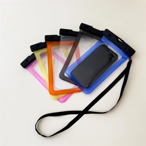 Vízálló telefontartó pánttal átlátszó - 2