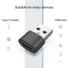 USB Type C - USB 2.0 OTG USB átalakító adapter fekete thumbnail