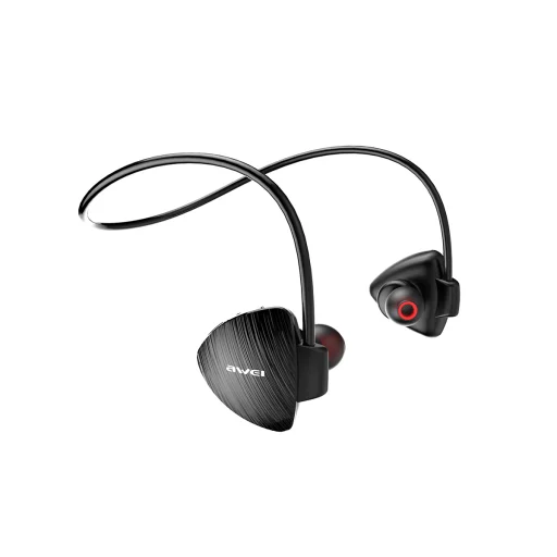Awei A847BL bluetooth vízálló sport fülhallgató IPX4 fekete - 4