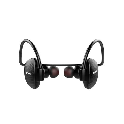 Awei A847BL bluetooth vízálló sport fülhallgató IPX4 fekete - 1