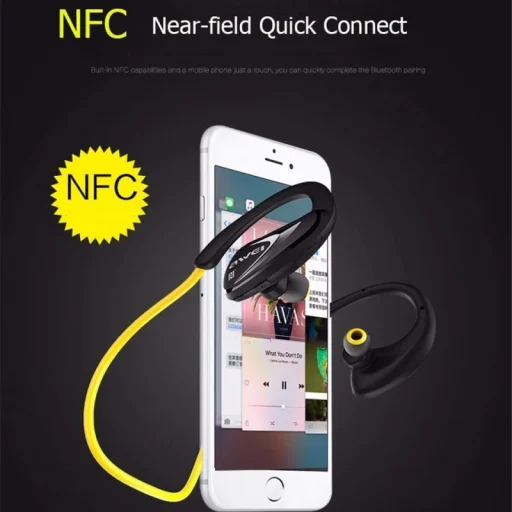 Awei A880BL sport bluetooth fülhallgató sárga - 4