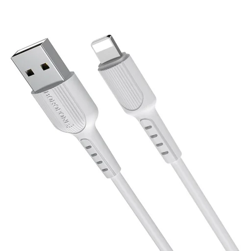  USB Lightning - Borofone BX16 Kábel - 2A 1m fehér - 1