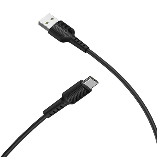  USB USB Type-C - Borofone BX16 Kábel - 2A 1m fekete - 2