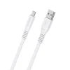 USB Micro USB - Borofone BX23 Wide Power Kábel - 2,4A 1m fehér thumbnail