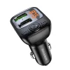 Borofone BC41 Eminency FM Transmitter MP3, Bluetooth, - 2xUSB - QC 3.0 18W fekete - 4