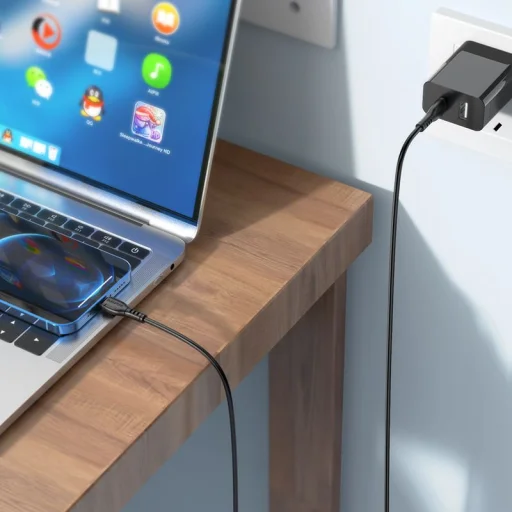  Type C - Lightning Kábel Borofone BX51 Triumph 2,4A 1m fekete - 4