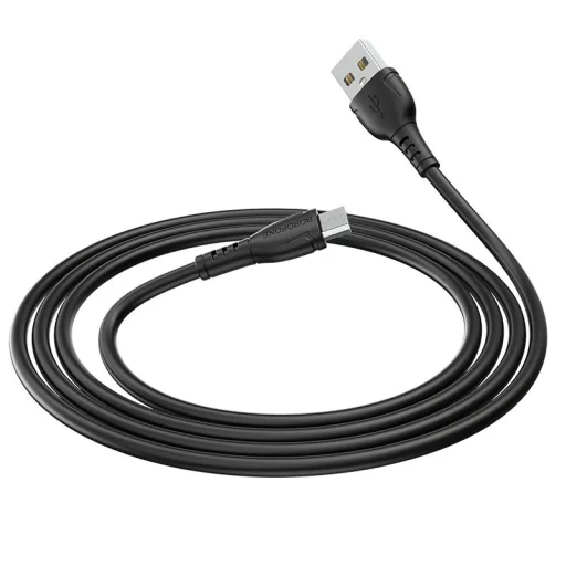 USB - Micro USB Kábel Borofone BX51 Triumph 2,4A 1m fekete - 2