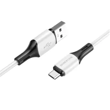 USB - Micro USB Kábel Borofone BX79 PD 20W 1m fehér