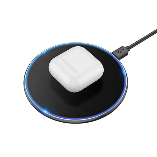  Borofone Vezeték Nélküli Indukciós töltő QI BQ3 Pro 15W fekete - 6