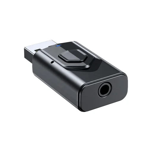 Bluetooth 5.0 sztereó audio adapter 2 az 1-ben vevő és adó USB - AUX 3.5mm HIGI T9-3 - 3