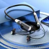 Bluetooth 5.2 nyakpántos vezeték nélküli fülhallgató mikrofonnal, zajszűrővel sportoláshoz, MicroSD TF HIGI T9A/ T13 thumbnail