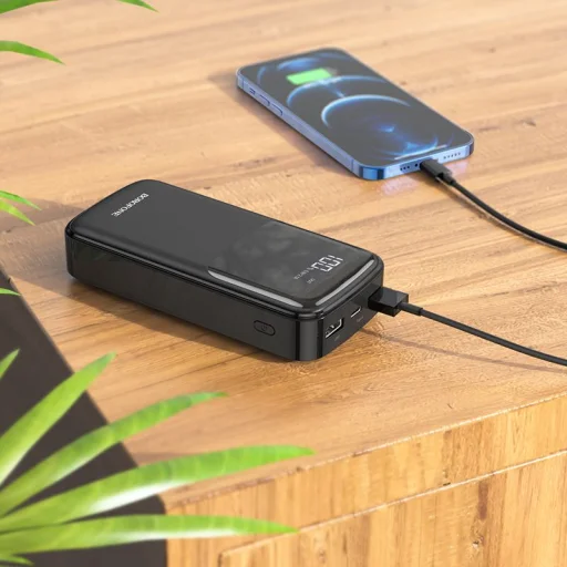 Borofone Power Bank 20000mAh BJ17A Mike - 2xUSB - fekete - 4