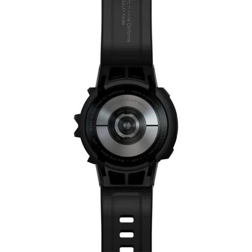 Samsung Galaxy Watch 4/5 44 mm Spigen Rugged Armor Pro szíj és tok szénszürke - 3