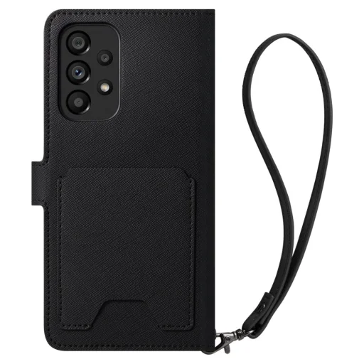 Samsung Galaxy S24 Ultra Spigen Wallet S Plus fliptok fekete - 2