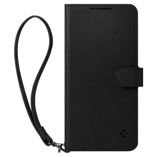 Samsung Galaxy S24 Ultra Spigen Wallet S Plus fliptok fekete - 4