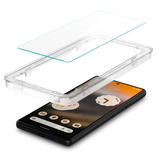 Google Pixel 6A Spigen ALM Glas.TR Slim kijelzővédő üvegfólia 2db - 4
