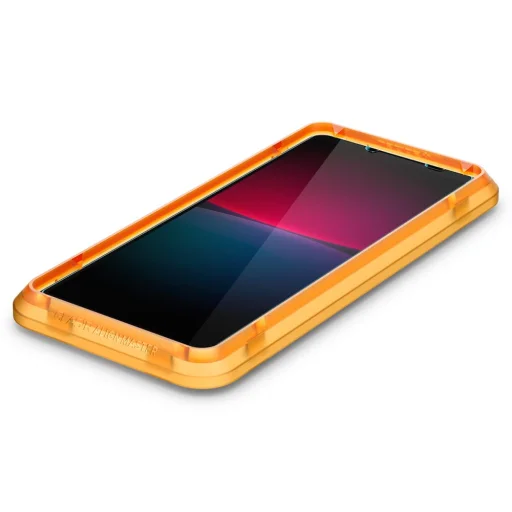 Sony Xperia 10 IV Spigen ALM Glas.TR Slim kijelzővédő üvegfólia 2db - 3