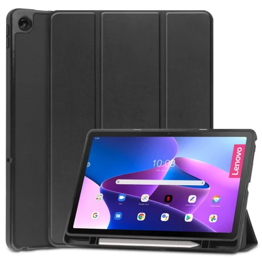 Lenovo Tab M10 Plus 10.6 3rd gen Tech-Protect SC Pen tok fekete - 1