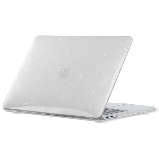 Macbook Air 13 2018-2020 Tech-protect Smartshell Tok glitter clear - 2