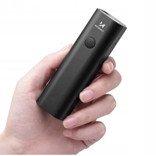 Wozinsky biciklis/kerékpáros elülső lámpa USB töltéssel (200 lm) fekete - 3