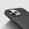 iPhone 14 Pro Dux Ducis Grit bőr tok (MagSafe kompatibilis) fekete thumbnail