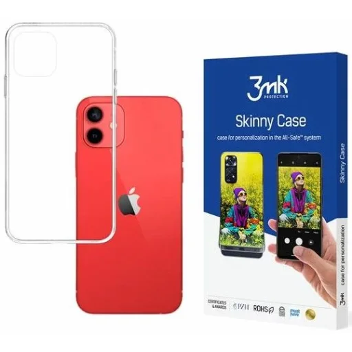 iPhone 12 Mini 3MK Skinny tok átlátszó - 1