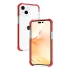 iPhone 14 Plus átlátszó TPU tok piros kerettel Alphajack - 6