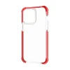 iPhone 14 Pro átlátszó TPU tok piros kerettel Alphajack - 16