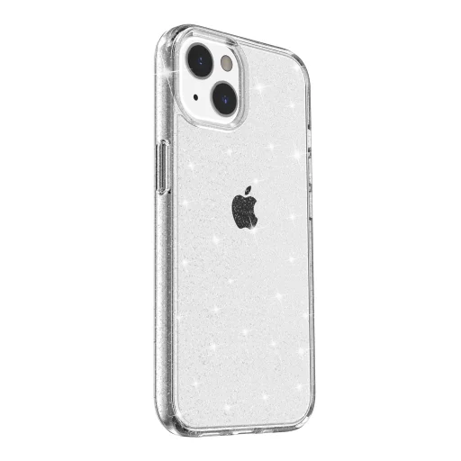 iPhone 14 Plus glitter tok áttetsző Alphajack - 7