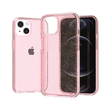 iPhone 14 Plus glitter tok rózsaszín Alphajack