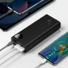  Baseus Power Bank 20000mAh Adaman Metal - 2xUSB + Type C - PD QC 3.0 30W with Type C to Type C cable (PPAD030001) fekete thumbnail