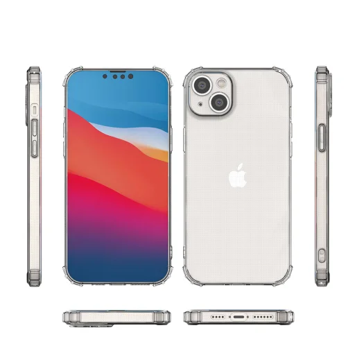 iPhone 14 Plus Clear TPU átlátszó tok Alphajack - 4