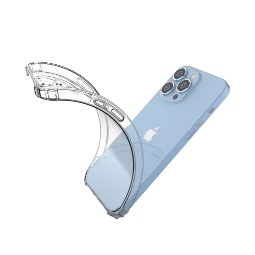 iPhone 14 Pro Max Clear TPU átlátszó tok Alphajack - 2