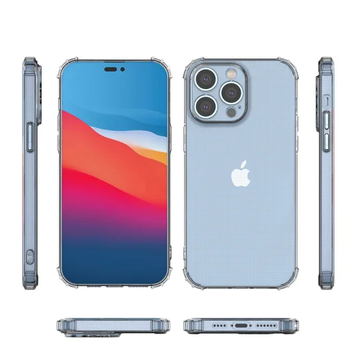 iPhone 14 Pro Max Clear TPU átlátszó tok Alphajack - 4