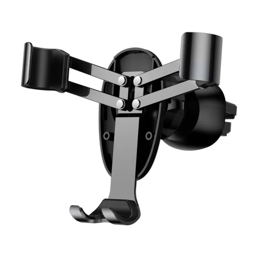 Baseus Mini Gravity szellőzőre erősíthető autós telefontartó fekete - 5