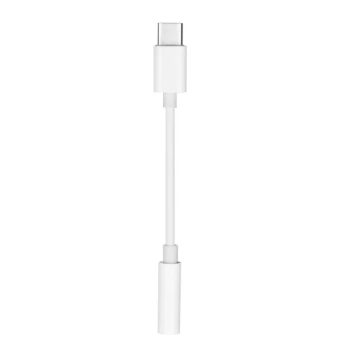 USB Type-C/3.5 mm Jack átalakító adapter fehér - 1