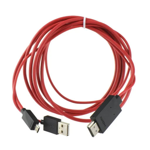 MHL kábel Full HD Micro USB/HDMI - 3