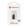 Forcell Type-C/Micro USB adapter fekete thumbnail