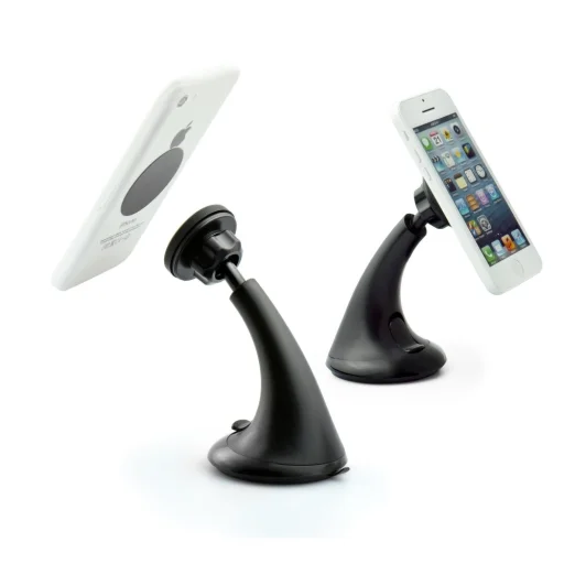 Univerzális mágneses autós telefontartó fekete - 4