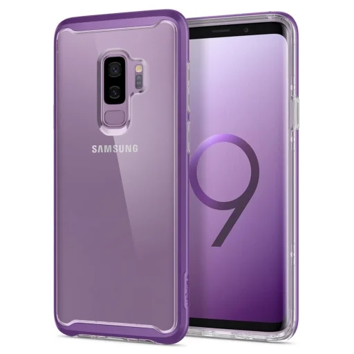 SPIGEN Neo Hybrid Crystal TPU tok PC kerettel Samsung S9+ lila - 1